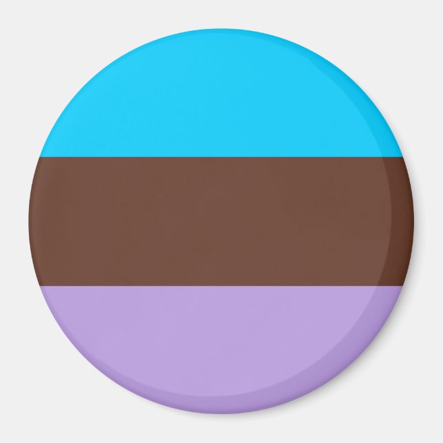 Íman Bandeira do Orgulho Androsexual (Frente)