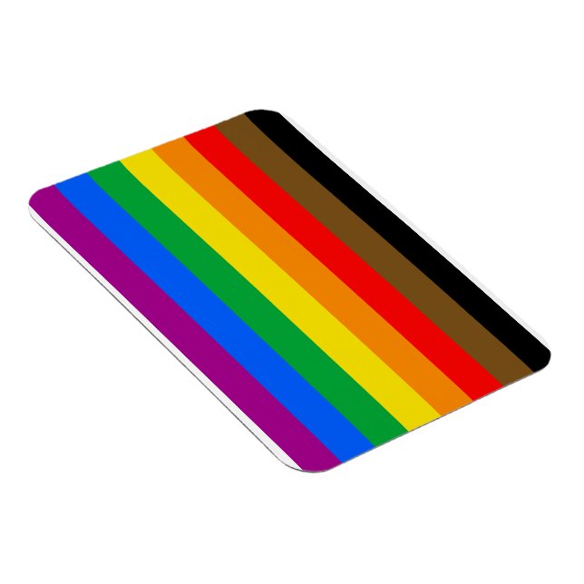 Íman Bandeira do Orgulho Arco-íris de Filadélfia (Lado Direito)
