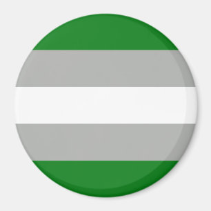 Íman Bandeira do Orgulho Cinza-romântico