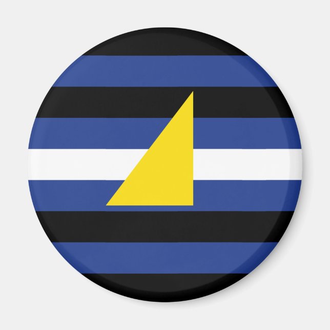 Íman Bandeira do Orgulho das Atividades Aquáticas (Frente)