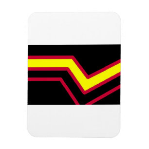 Íman Bandeira do orgulho de borracha