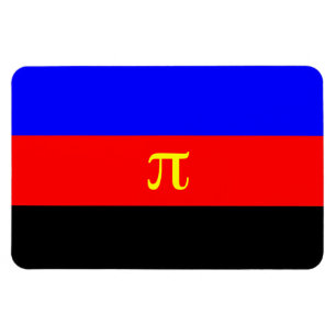 Íman Bandeira do orgulho de Polyamory