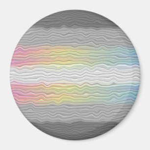 Íman Bandeira do Orgulho Demifluid Groovy Boho Trippy A