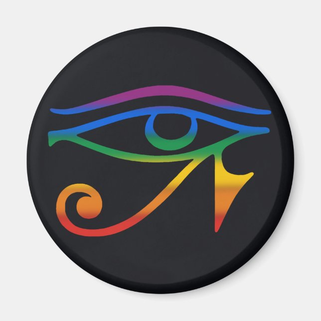 Íman Bandeira do Orgulho Gay Gótico (Frente)