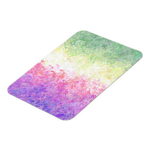 Íman Bandeira do Orgulho Genderdoe Abstrata Boho Trippy