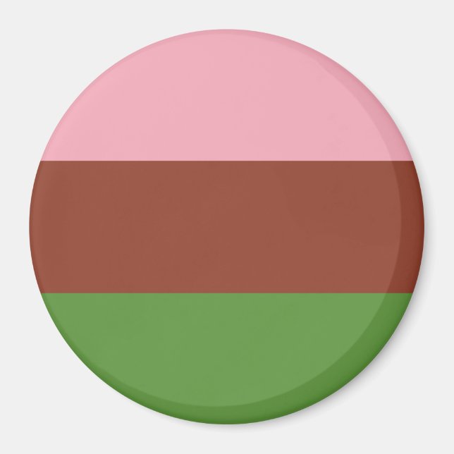 Íman Bandeira do Orgulho Ginossexual (Frente)