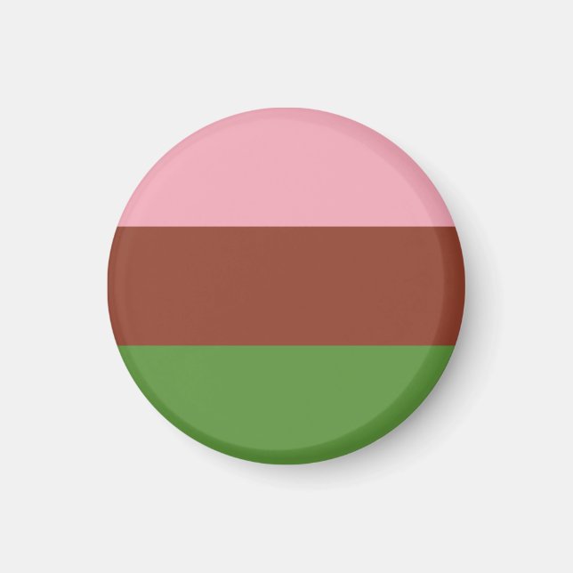 Íman Bandeira do Orgulho Ginossexual (Frente)