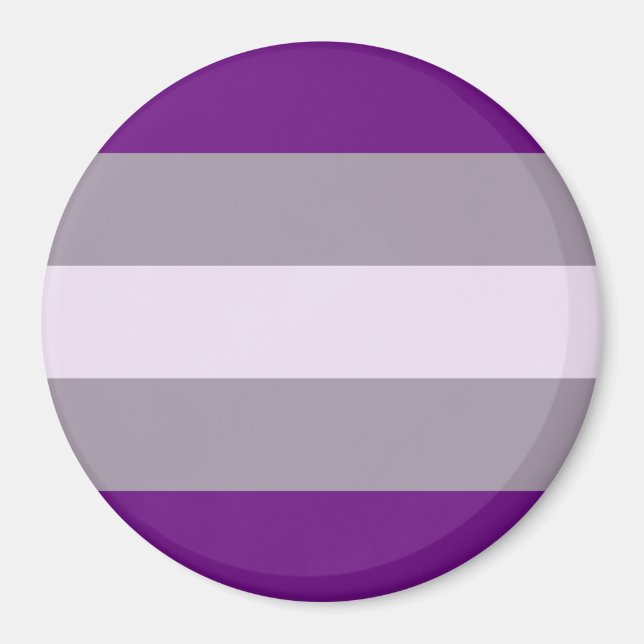 Íman Bandeira do Orgulho Grissexual (Frente)