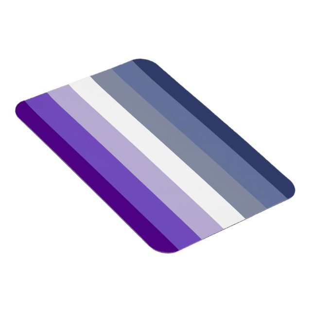 Íman Bandeira do Orgulho Lésbico Masculino (Lado Direito)