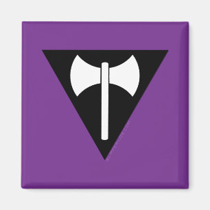 Íman Bandeira do Orgulho Lésbico SlipperyJoe's Labrys m