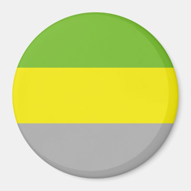 Íman Bandeira do Orgulho Litromântico (Frente)
