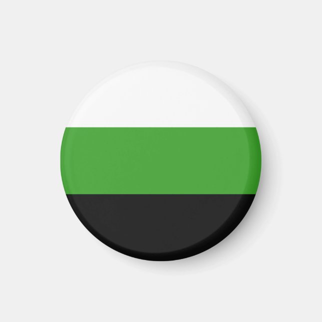 Íman Bandeira do Orgulho Neutrois (Frente)