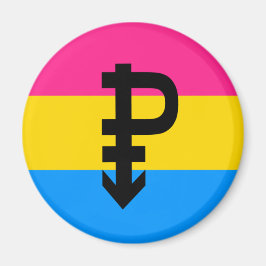 Íman Bandeira do Orgulho Pansexual