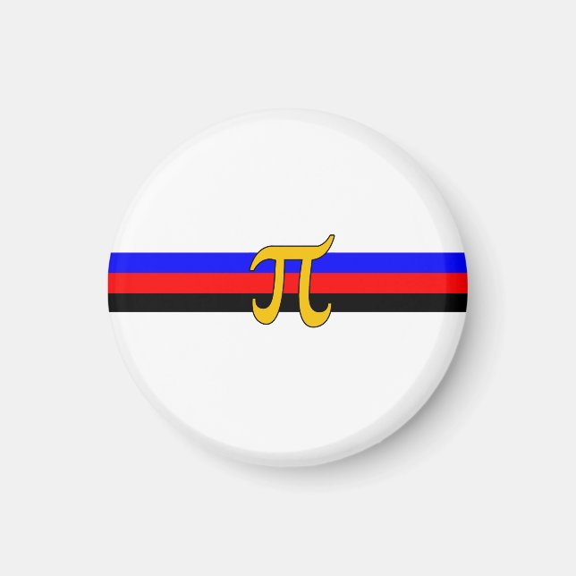 Íman Bandeira do Orgulho Poliamoroso (Frente)