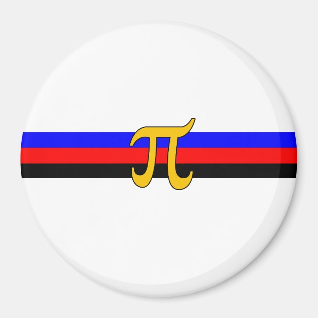 Íman Bandeira do Orgulho Poliamoroso (Frente)
