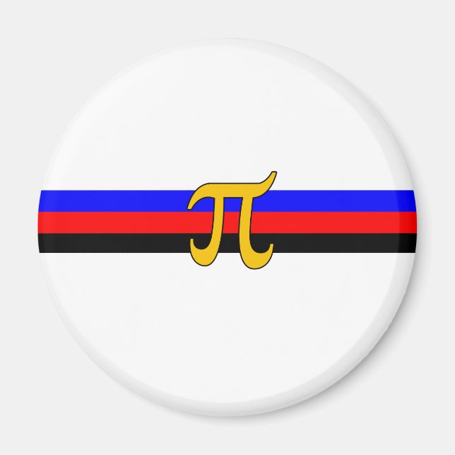 Íman Bandeira do Orgulho Poliamoroso (Frente)