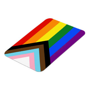 Íman Bandeira do Orgulho Progressivo SlipperyJoe's seis