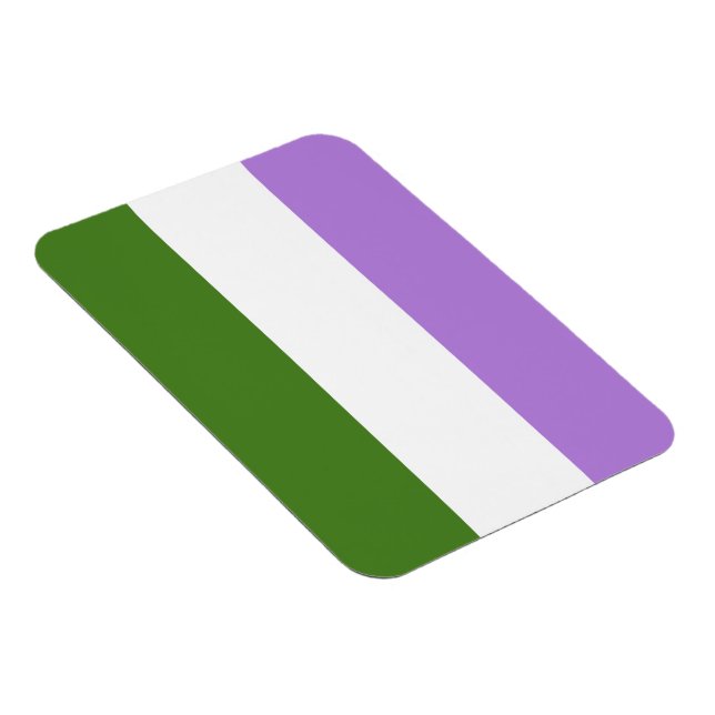 Íman Bandeira do Orgulho Queer (Lado Direito)