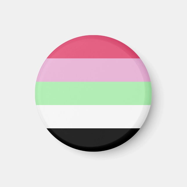 Íman Bandeira do Orgulho Recipromântico (Frente)
