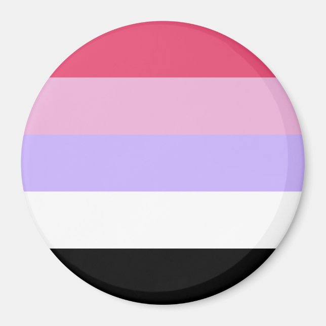 Íman Bandeira do Orgulho Reciprosexual (Frente)
