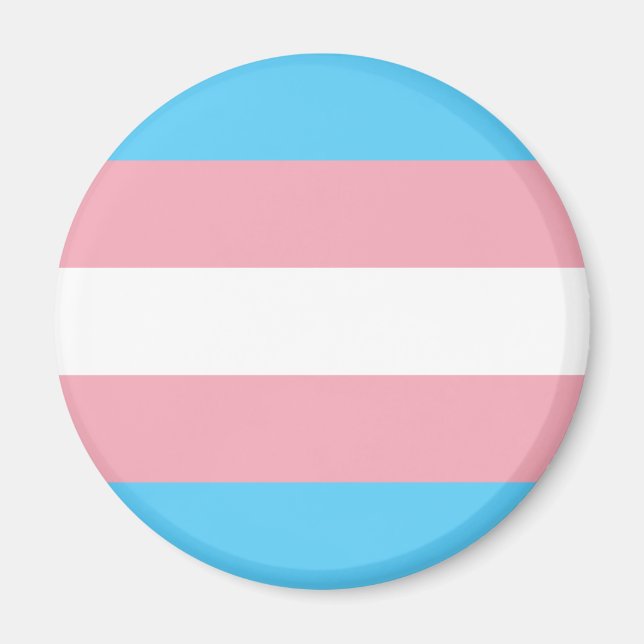 Íman Bandeira do Orgulho Trans (Orgulho Transgênero) (Frente)