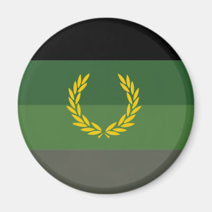 Íman Bandeira do Orgulho Uniforme Militar