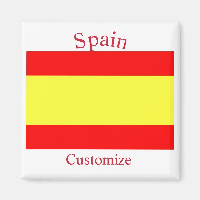 Íman Bandeira do País Espanha Thunder_Cove (Frente)