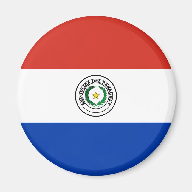Íman Bandeira do Paraguai (Frente)