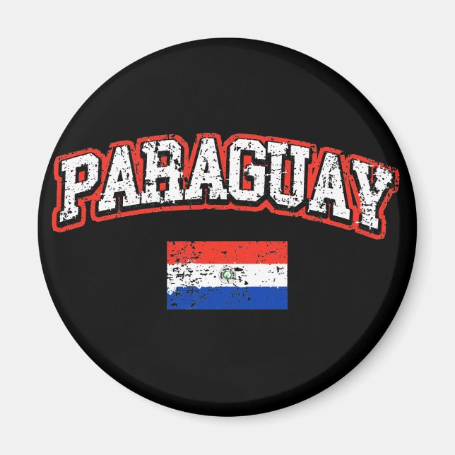 Íman Bandeira do Paraguai (Frente)