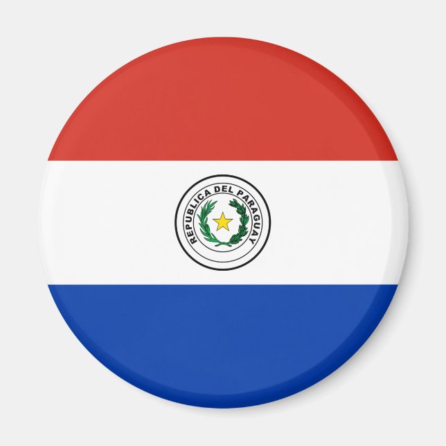 Íman Bandeira do Paraguai (Frente)