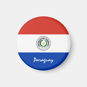 Íman Bandeira do Paraguai e América do Sul - fãs de v