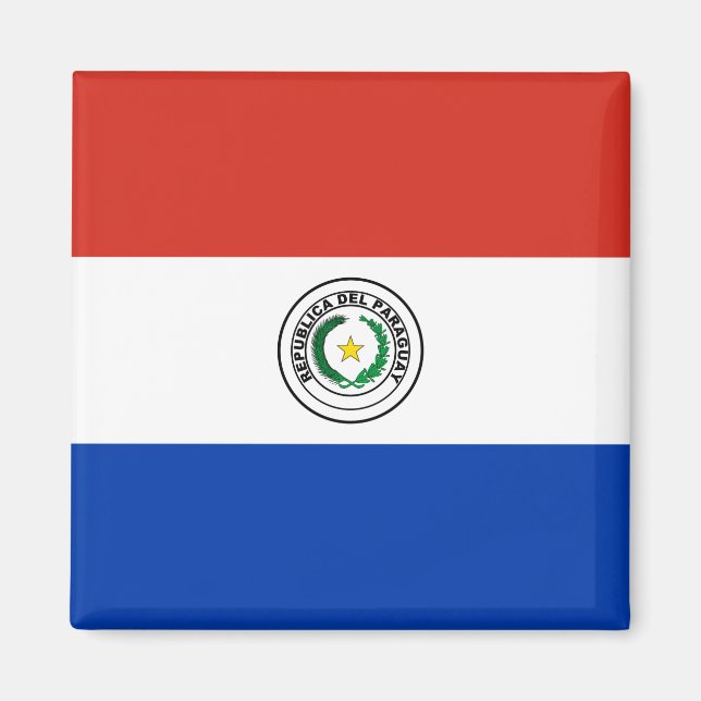 Íman Bandeira do Paraguai (Paraguai) (Frente)