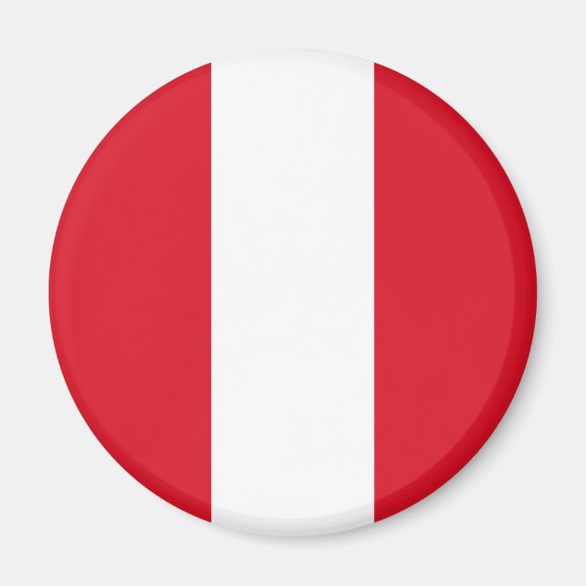 Íman Bandeira do Peru (Frente)