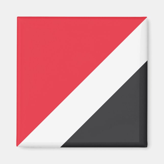 Íman Bandeira do Principado de Sealand (Frente)
