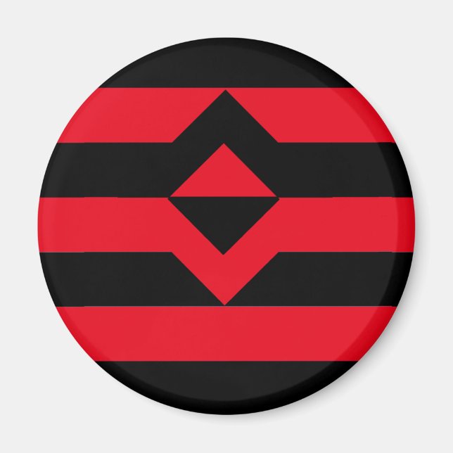 Íman Bandeira do Punho Orgulho (Frente)