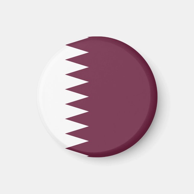 Íman bandeira do Qatar (Frente)