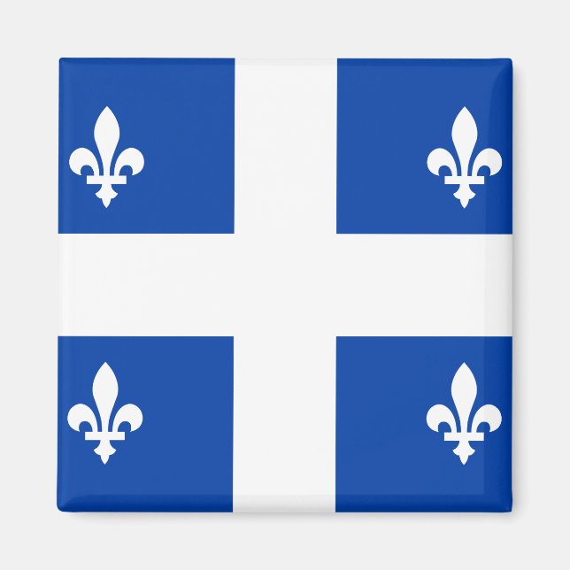 Íman Bandeira do Quebec (Frente)