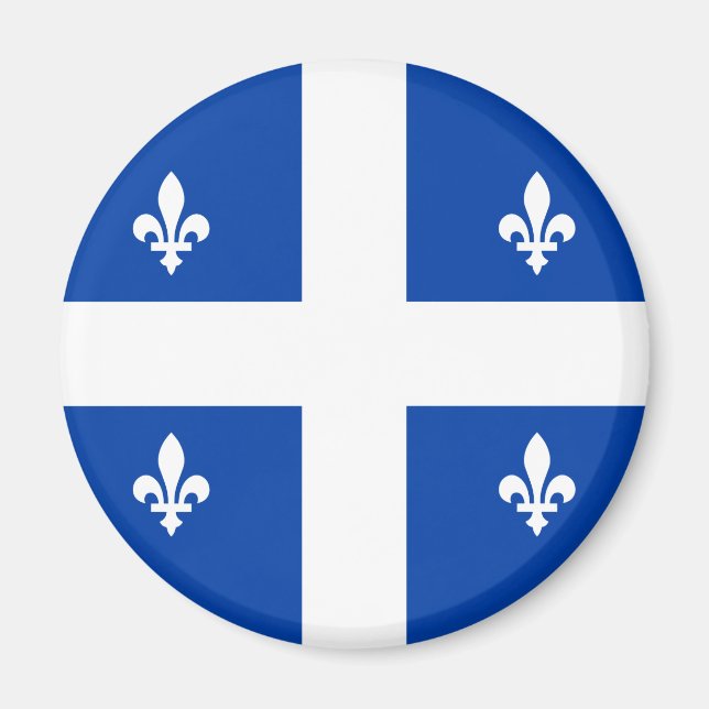 Íman Bandeira do Quebec (Frente)