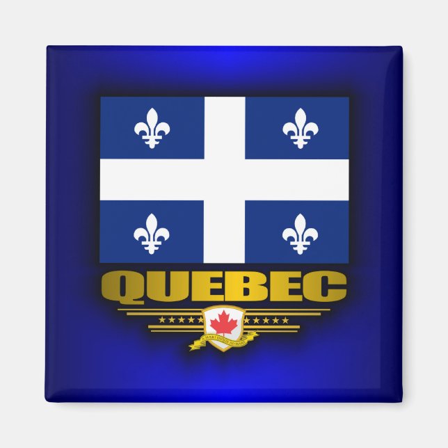 Íman Bandeira do Quebec (Frente)