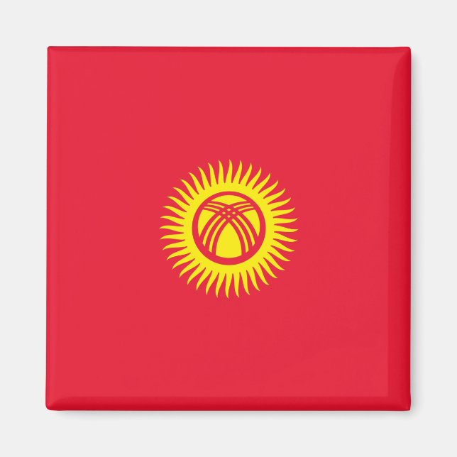 Íman Bandeira do Quirguistão (Frente)