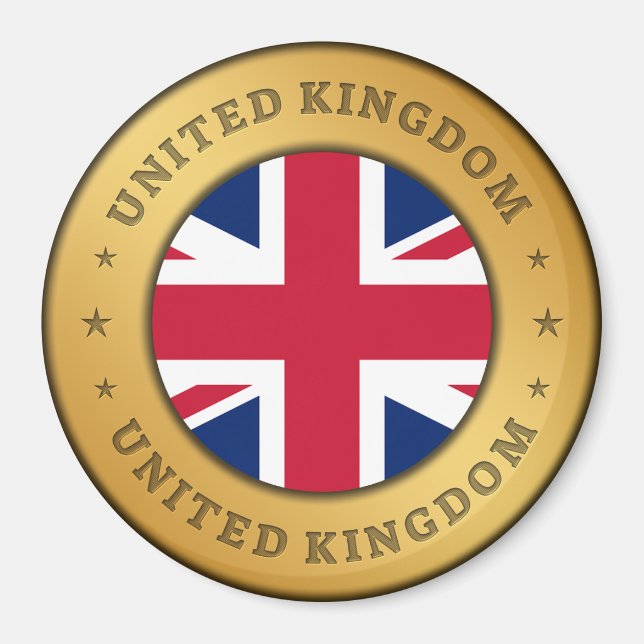Íman Bandeira do Reino Unido (Frente)