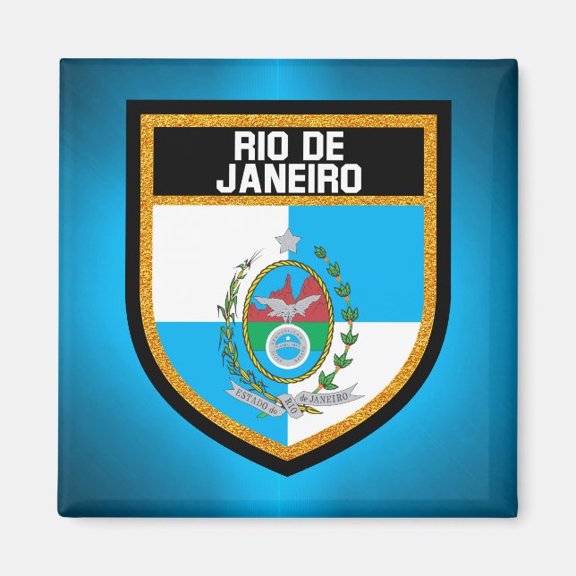 Íman Bandeira do Rio de Janeiro (Frente)