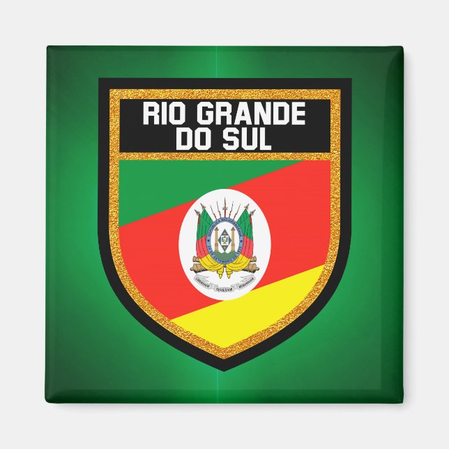 Íman Bandeira do Rio Grande do Sul (Frente)