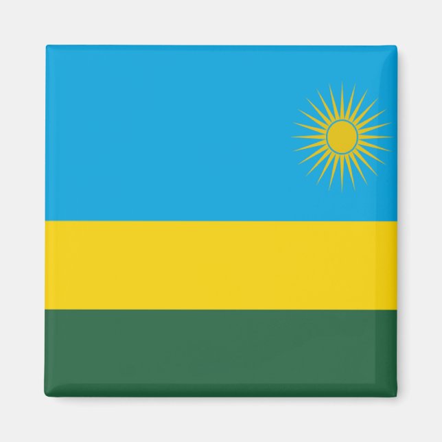 Íman Bandeira do Ruanda (Frente)