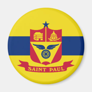 Íman Bandeira do Santo Paul (Minnesota)