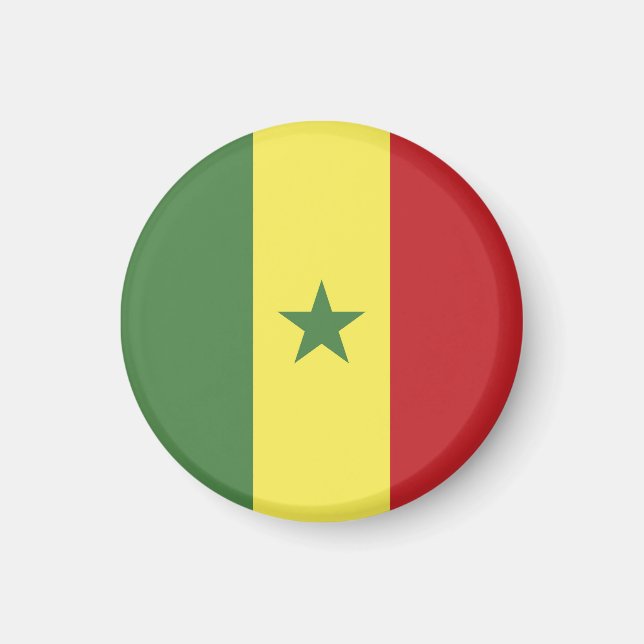 Íman Bandeira do Senegal (Frente)