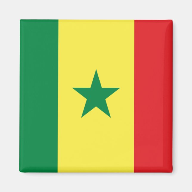 Íman Bandeira do Senegal (Frente)
