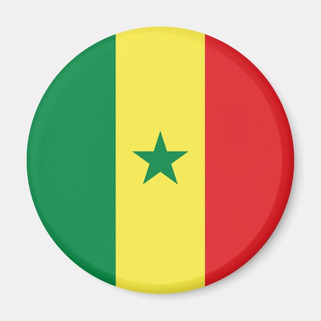 Íman Bandeira do Senegal (Frente)