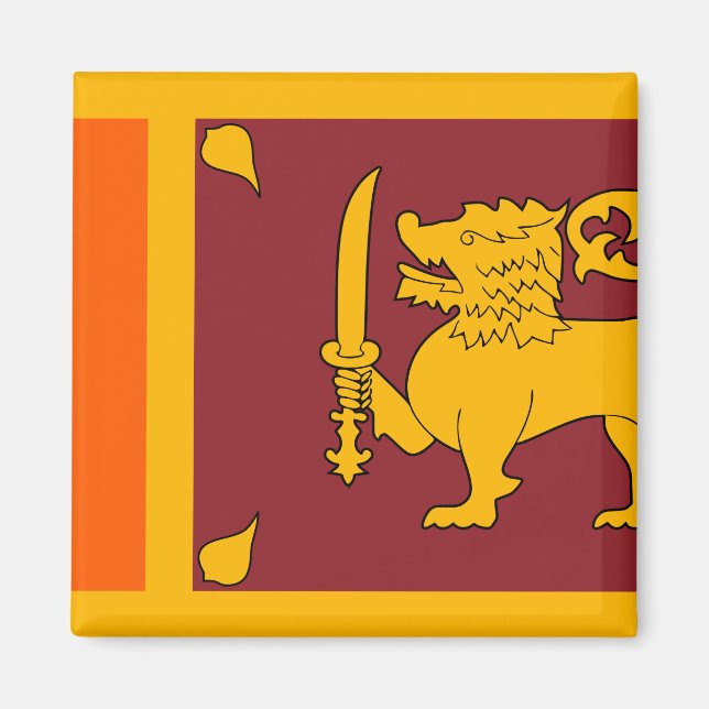Íman Bandeira do Sri Lanka (Frente)