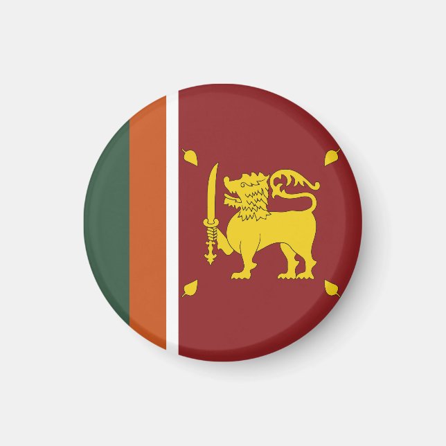 Íman Bandeira do Sri Lanka (Frente)